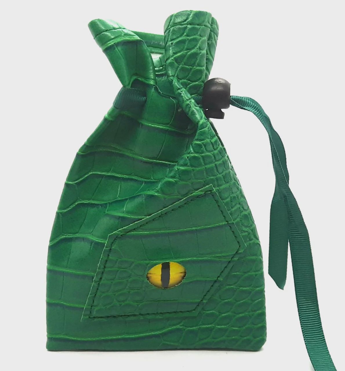 Dragon Eye Dice Bag: Green Dragon