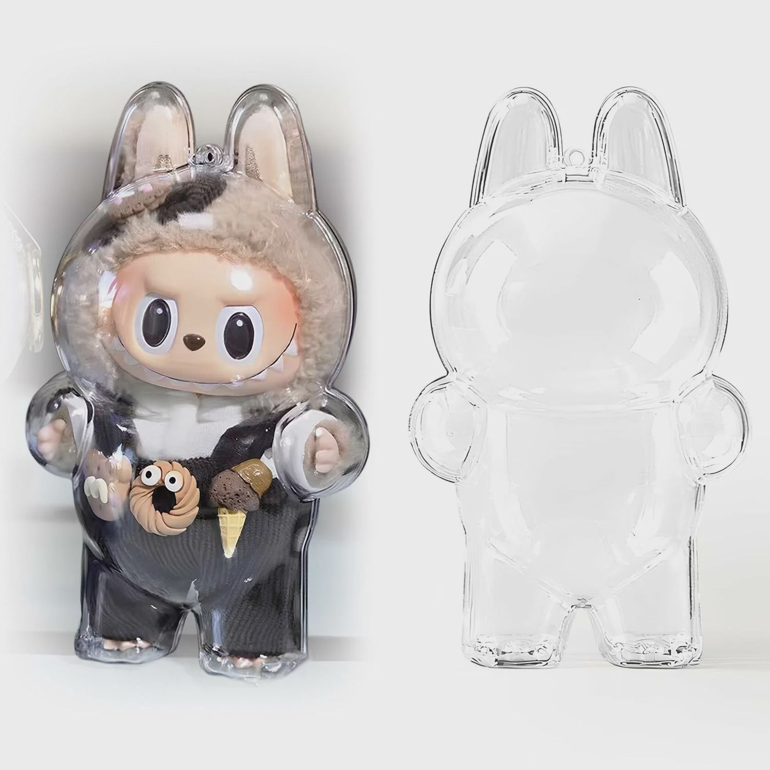 POP MART - Labubu - Protective Case with Chain Strap for Figures