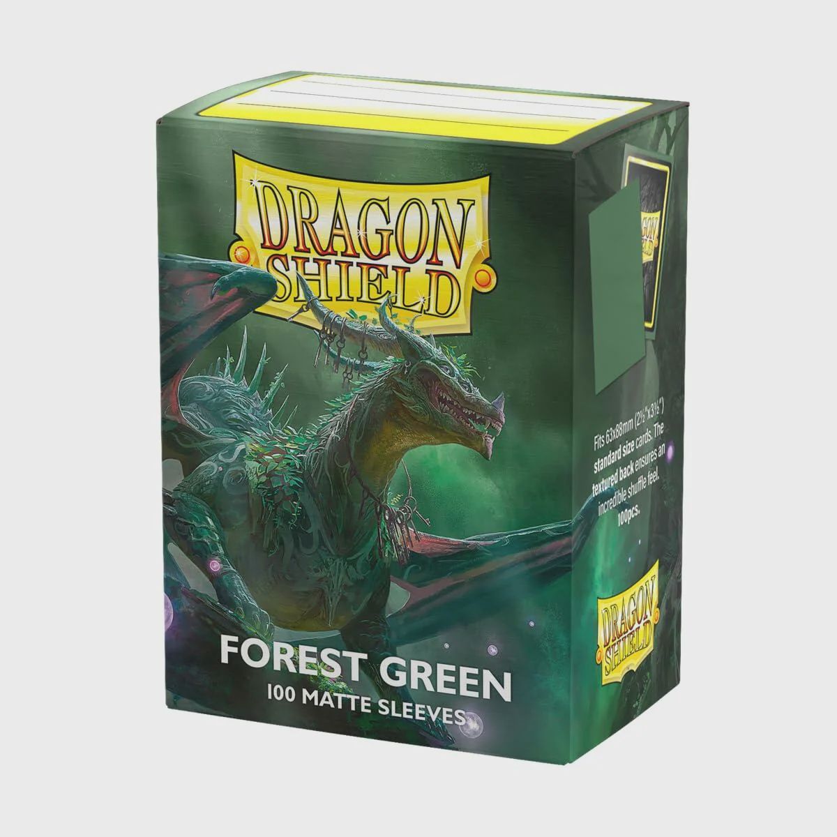 Dragon Shield | Standard Size Card Matte Sleeves | 100 CT | Forest Green