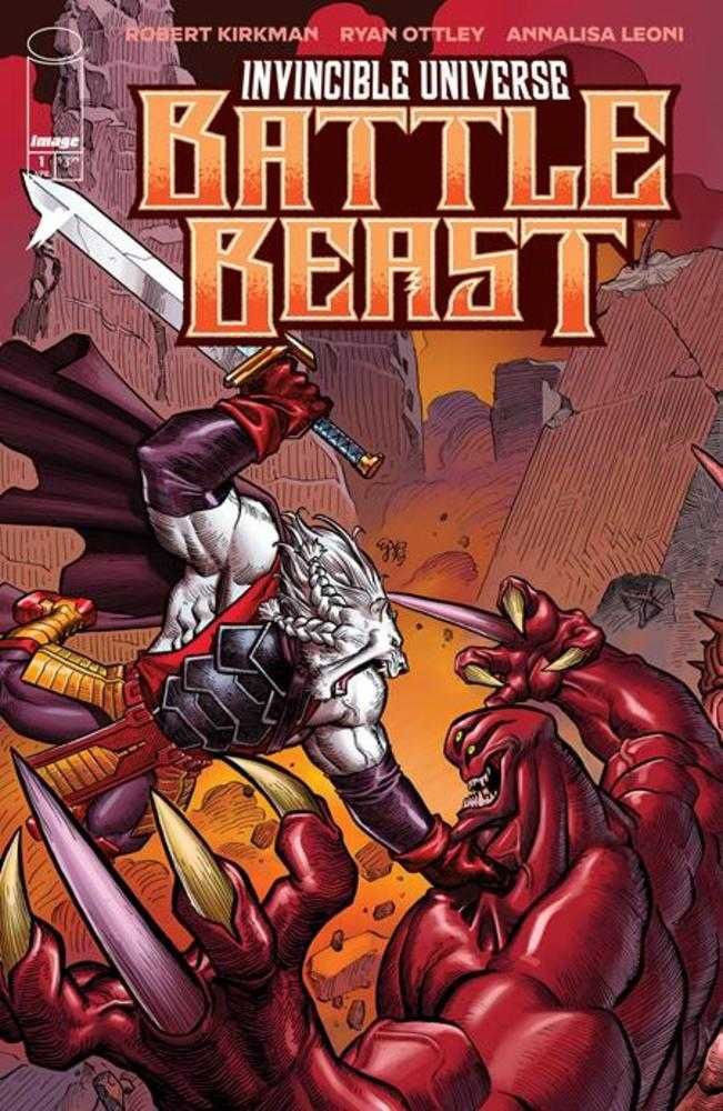 Invincible Universe Battle Beast #1 Cover D 1 in 10 Ej Su Variant