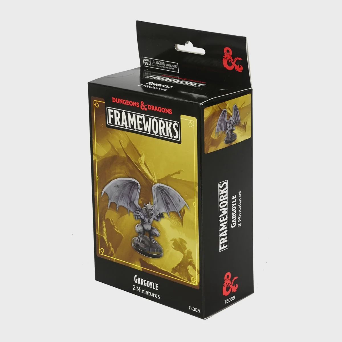 WizKids D&amp;D Frameworks: Gargoyle - Unpainted and Unassembled