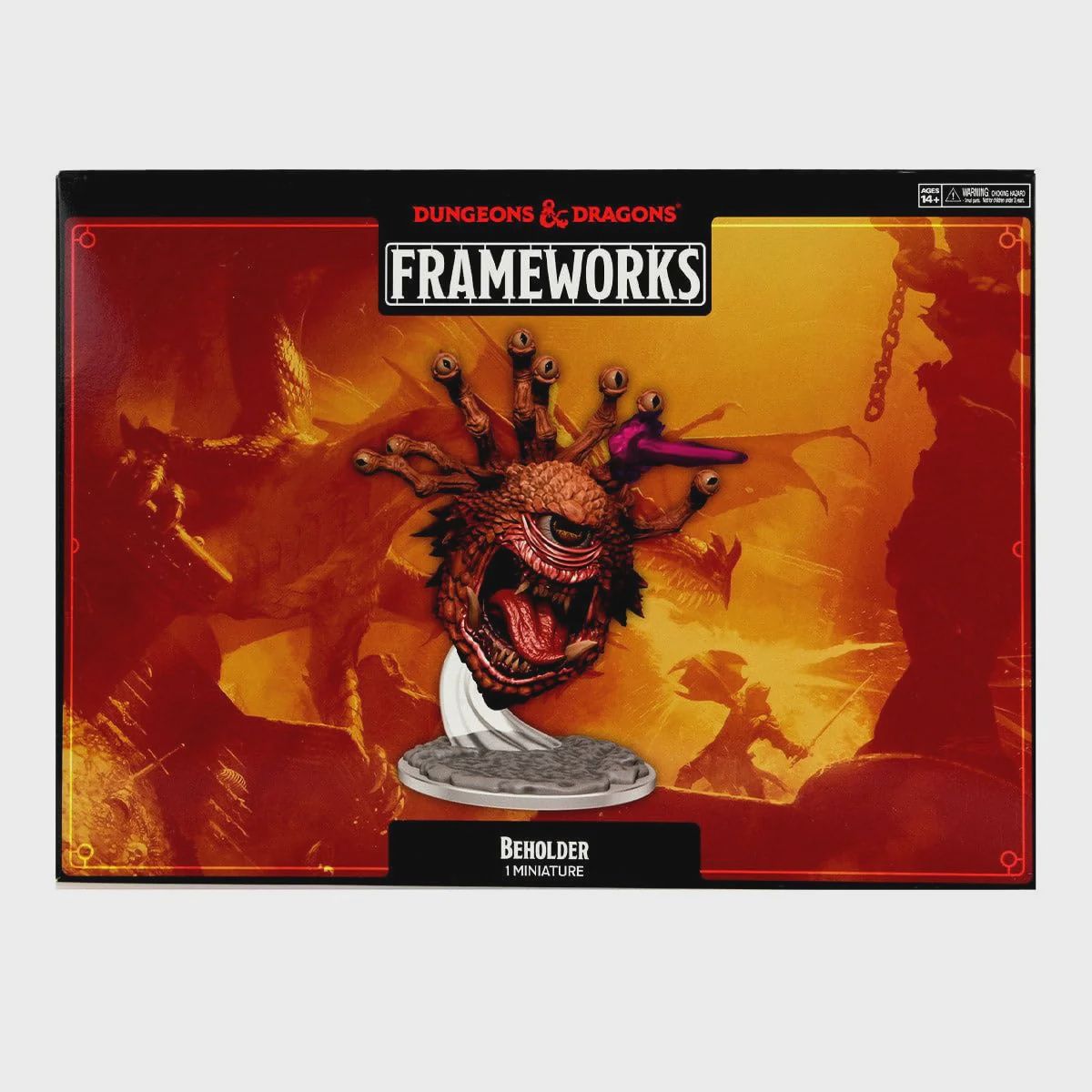 WizKids D&amp;D Frameworks: Beholder - Unpainted and Unassembled