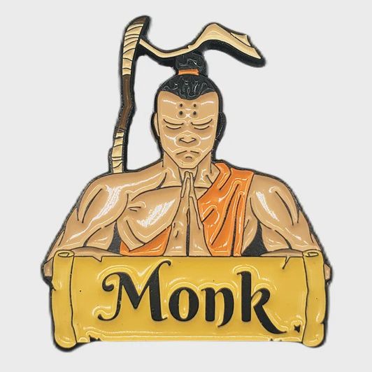 Collectible Pins - Monk