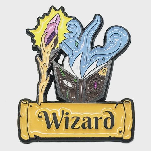 Collectible Pins - Wizard