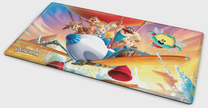 Ravensburger Disney Lorcana TCG Playmat Featuring Rescue Ranger Away | Protects Cards | Versatile Game, Desk, or Mouse Pad | Durable Non-Slip Surface