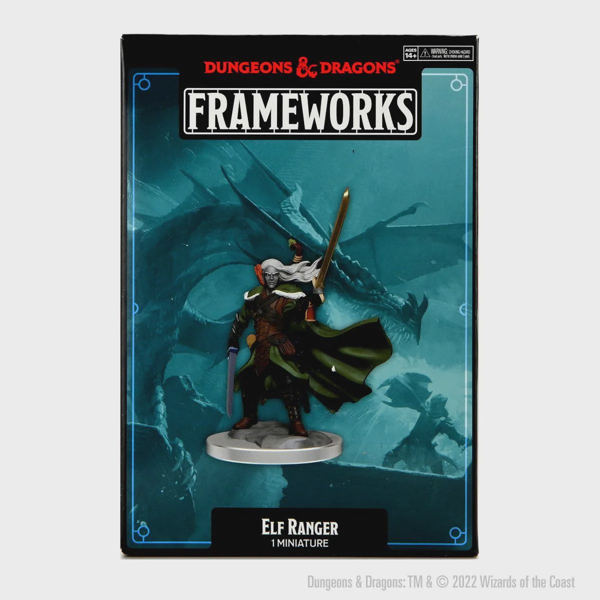 D&amp;D Frameworks: Elf Ranger Male - Unpainted and Unassembled