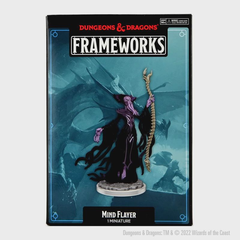 D&amp;D Frameworks: Mind Flayer - Unpainted and Unassembled