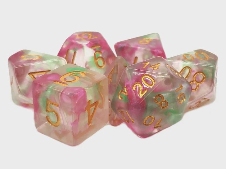 Nebula - Rose Red &amp; Green