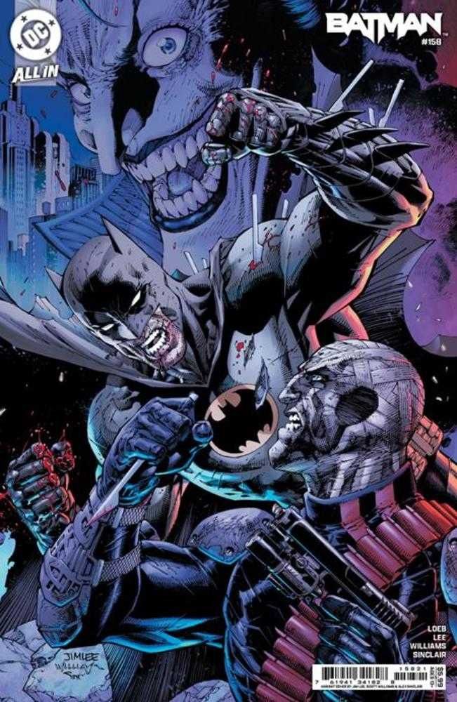 Batman #158 Cover B Jim Lee &amp; Scott Williams Connecting Card Stock Variant (1 Of 2)