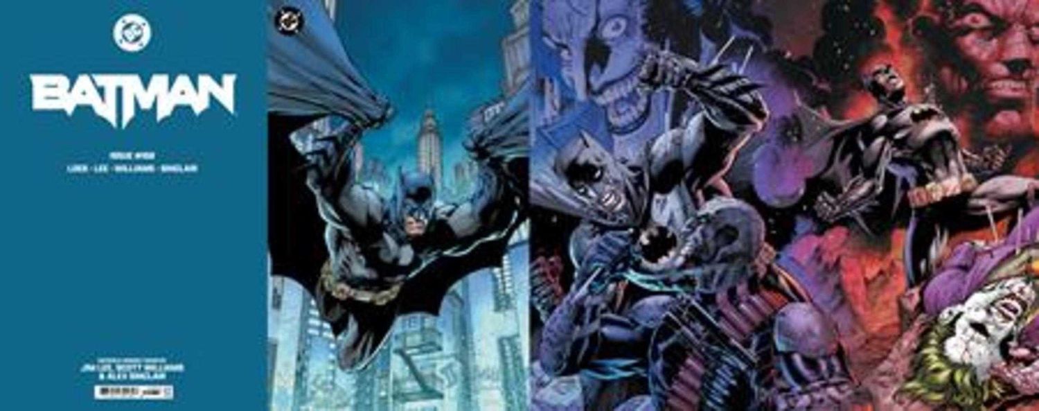 Batman #158 Cover J Jim Lee &amp; Scott Williams Connecting Gatefold Card Stock Variant