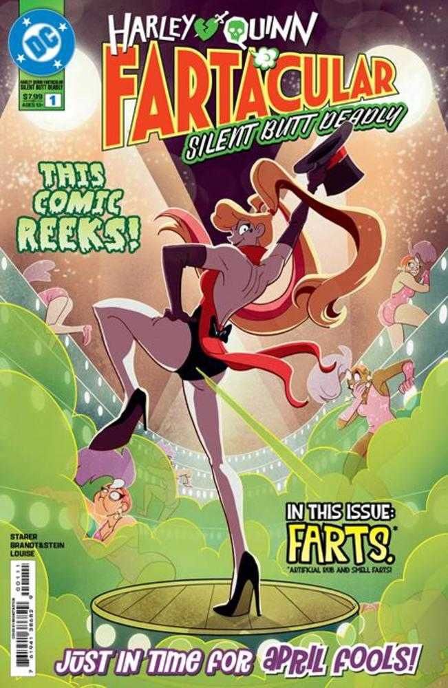 Harley Quinn Fartacular Silent Butt Deadly #1 (One Shot) Cover A Ted Brandt &amp; Ro Stein