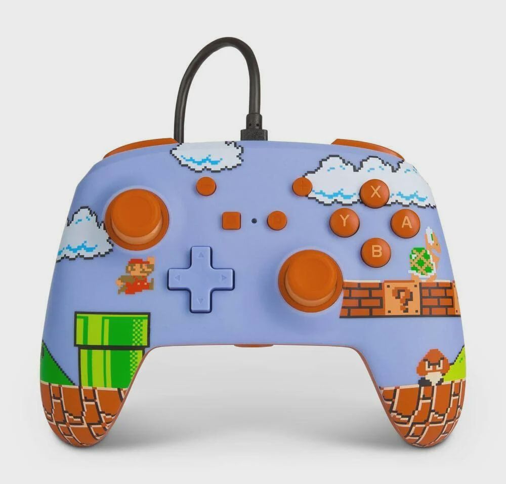 Nintendo Switch Super Mario Bros. Enhanced Wired Controller
