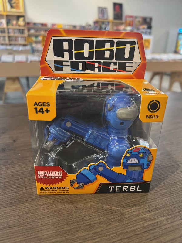 Ultra-Rare TERBL Robo Force Figure – Nacelle x Oni Press Exclusive!