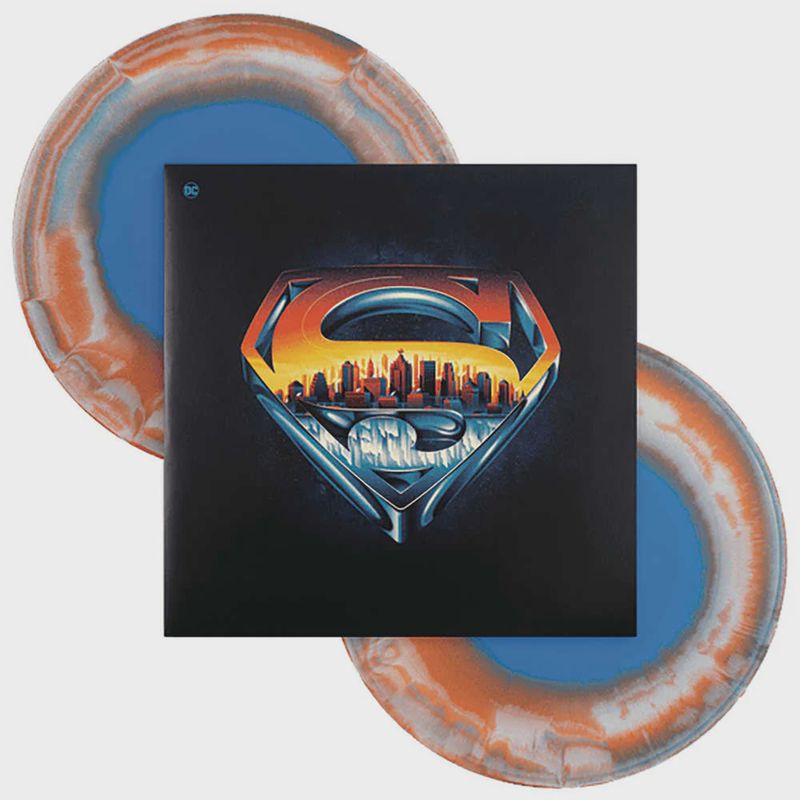 Superman The Movie Original Soundtrack 2xlp &amp; Graphic Novel