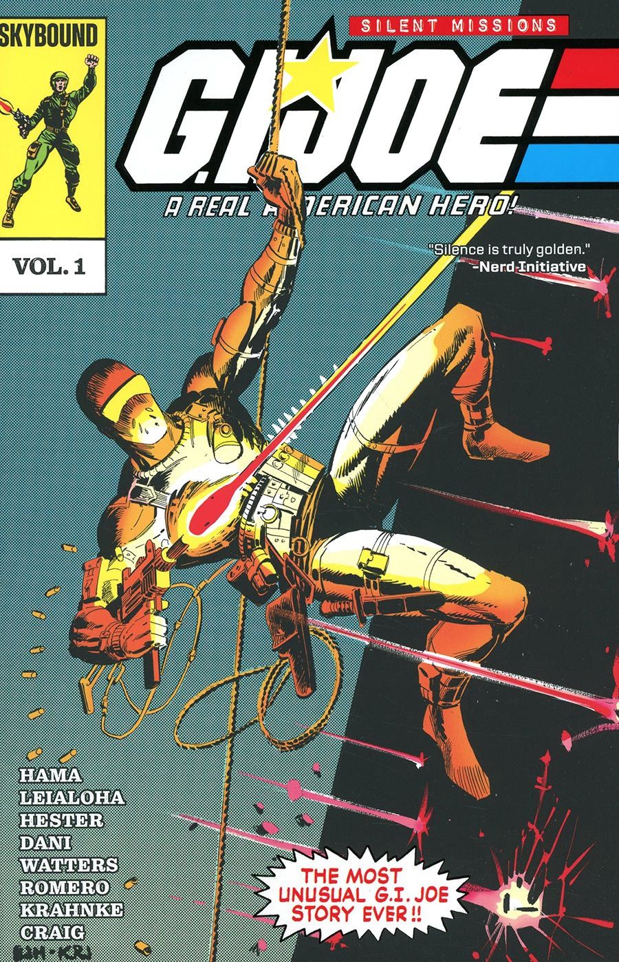 GI Joe A Real American Hero The Silent Missions TP Direct Market Exclusive Ed Hannigan &amp; Klaus Janson Variant Cover