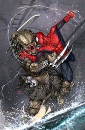 Predator Kills The Marvel Universe #1 Inhyuk Lee Ratio Virgin 2ND Printing Variant