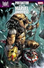 Predator Kills The Marvel Universe #1 Michele Bandini 2ND Printing Variant