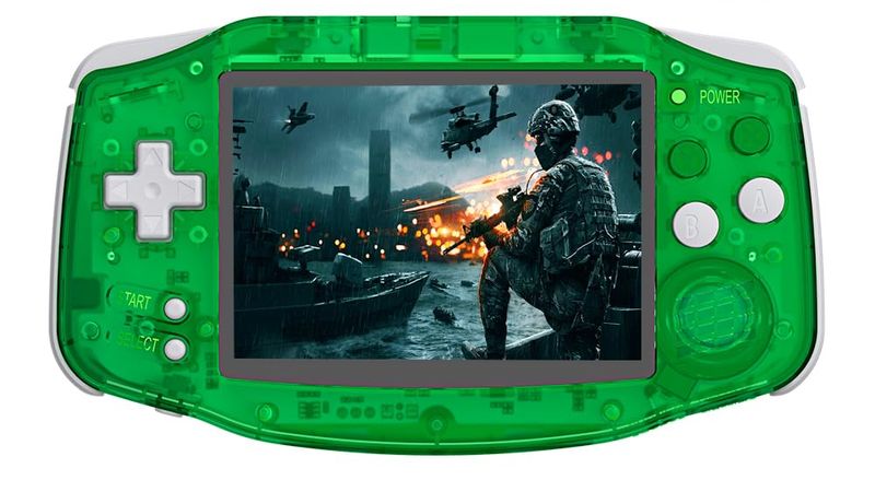 Anbernic RG 34XX Retro Handheld Game Console (Green)
