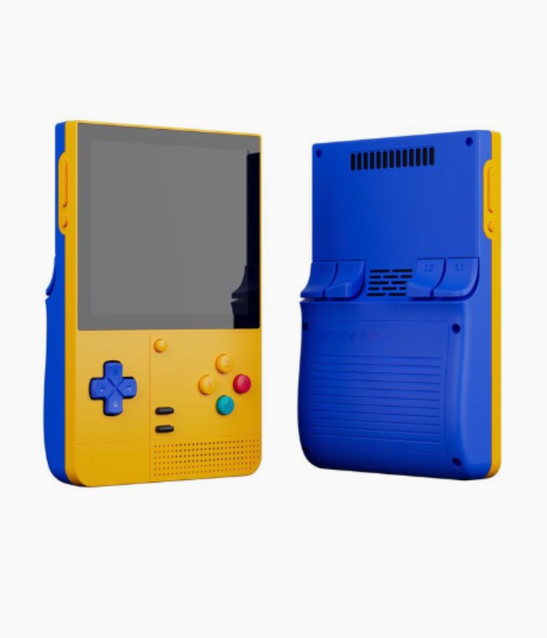 Retroid Pocket Classic Retro Handheld Game Console (PKM Yellow)