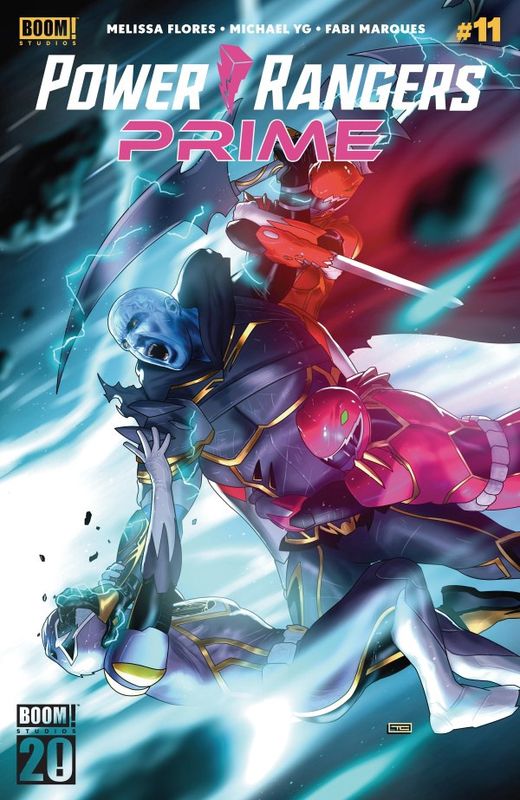 Power Rangers Prime #11 A Main (Dressed  Clarke)