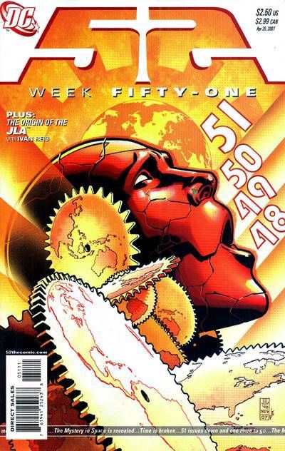 52 #51 - Homecoming; The Origin of the JLA (Direct Sales)