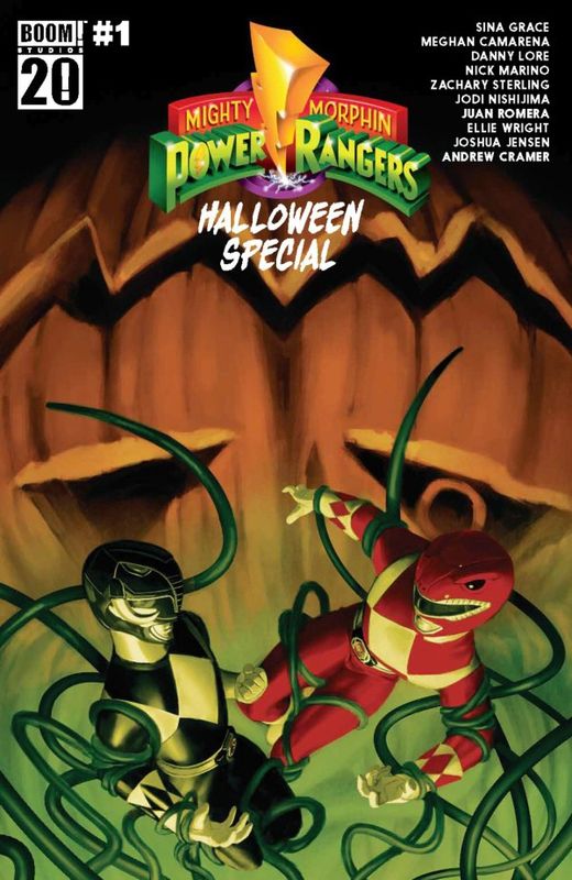 Mighty Morphin Power Rangers Halloween Special #1 A Main (Dressed  Mercado)