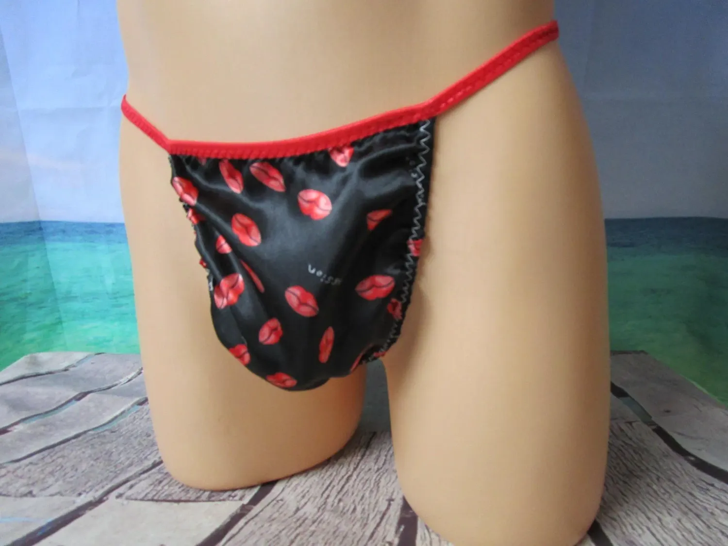 4 Pairs of G-Strings for Men, Fits Size S 32-35&quot;
