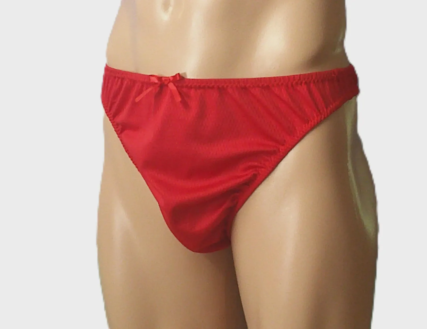 Red Coolmax Sweat Wicking Mesh, Medium Man Front, No Trim - Size S 32-35&quot;