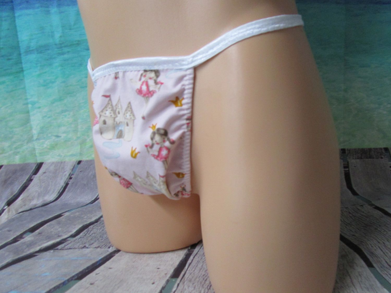 5 Pair of G-Strings for Men, Fits Hip Size M 36-39&quot;