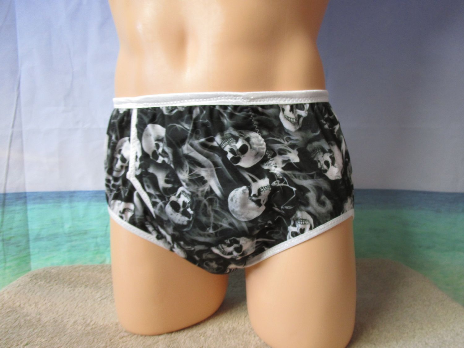 Fly Front Man Briefs, Waist Size S 32-35&quot;, 4 Styles