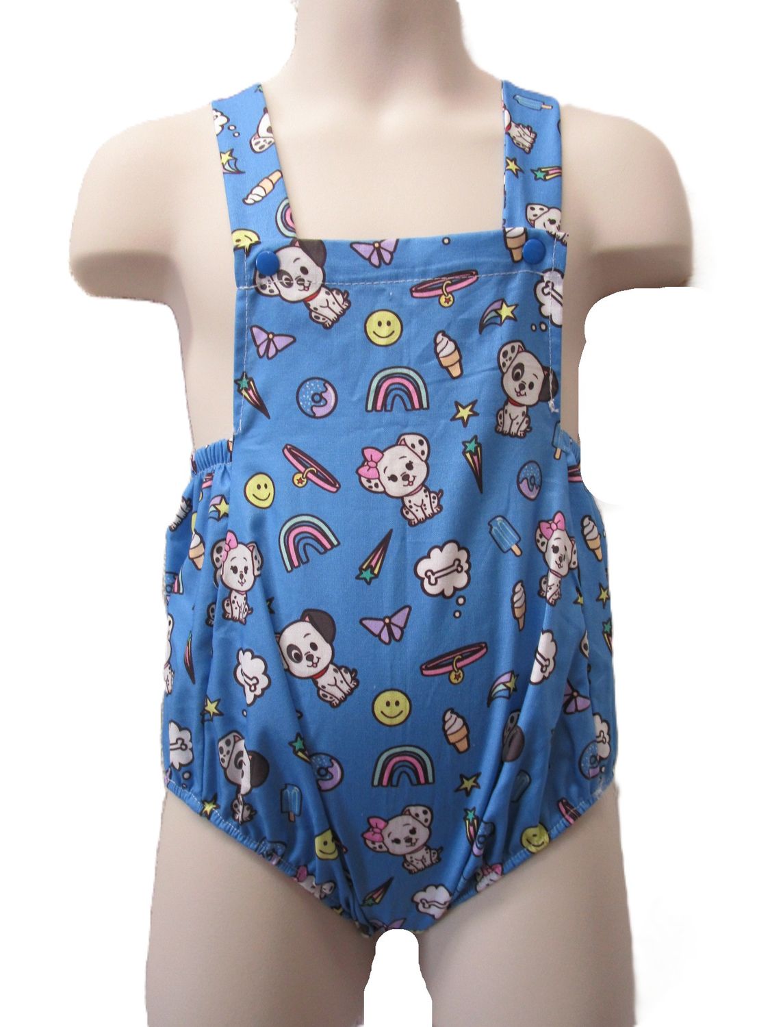Dalmatians Print, Children&#39;s Bib Shorts, Ready to ship, fits Size 2T