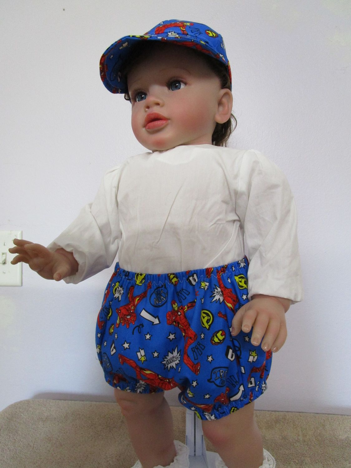 Custom-Made Children&#39;s Juvenile Cotton Print, Handmade Diaper Cover, Tot&#39;s Clothing