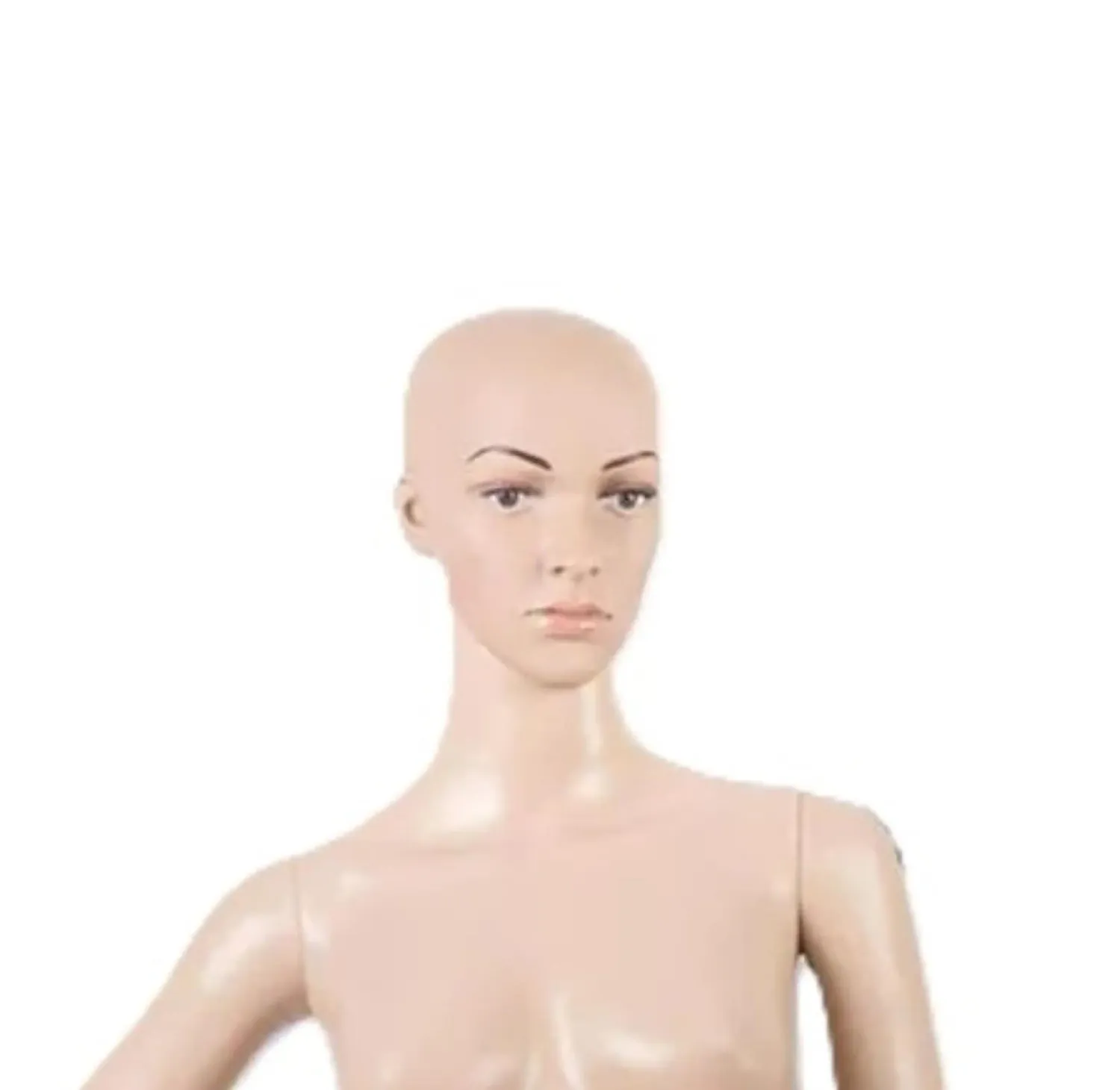 Gently Used Full Body Realistic Display Dress Form Female 69&quot; Tall Mannequin with Base
