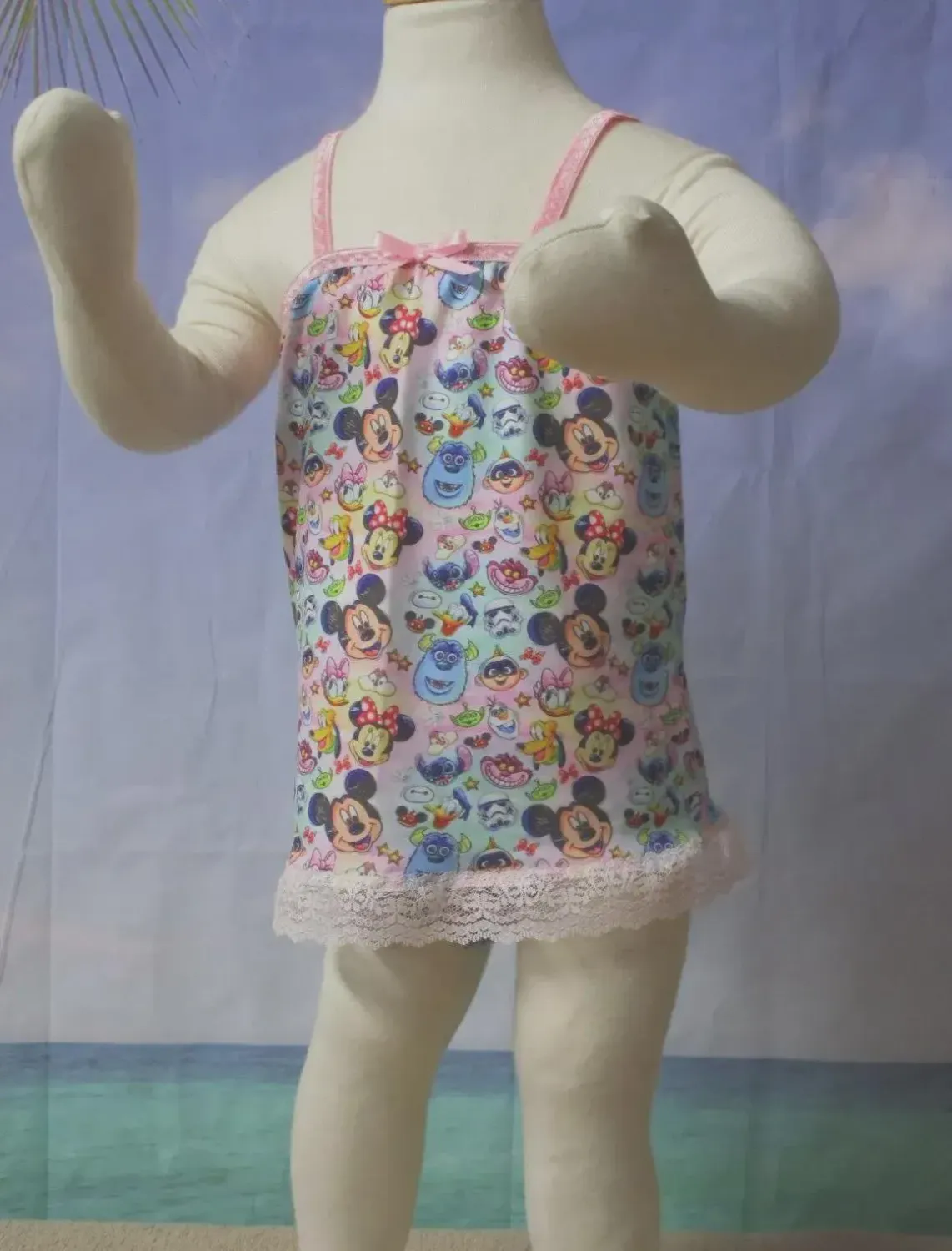Cartoons Brushed Knit Camisole &amp; Hipster Bottoms, Size 4T 