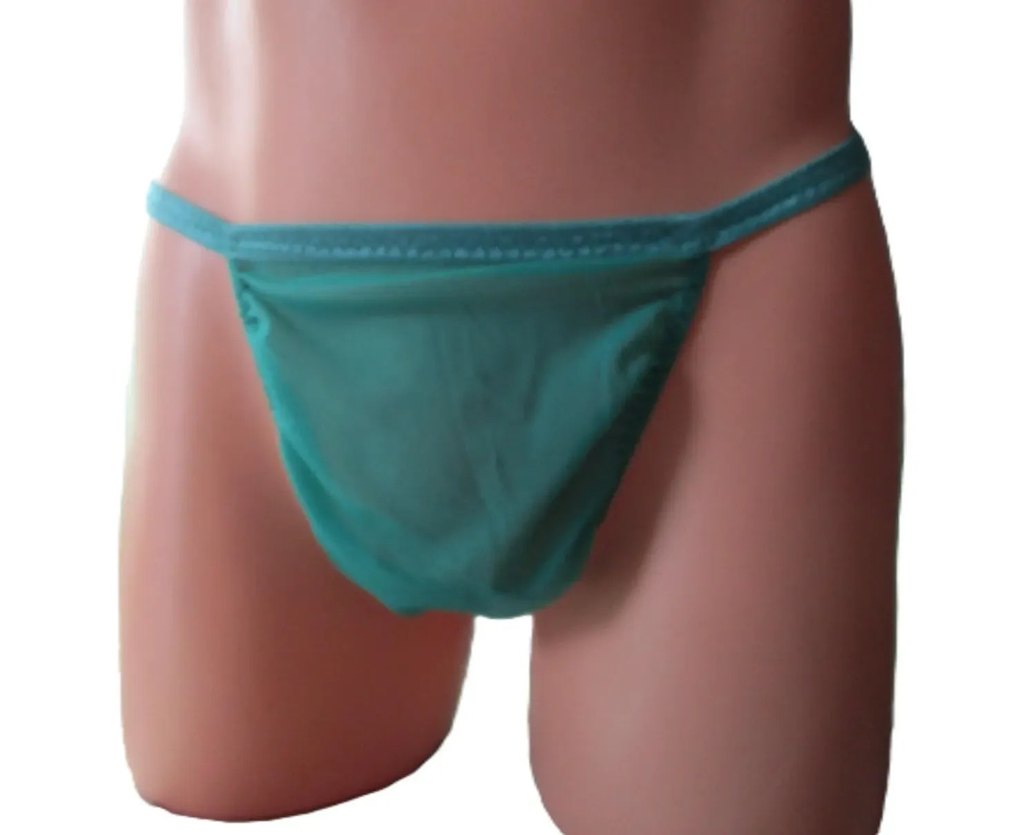 Brushed Knit Jockstrap, Medium Man Front