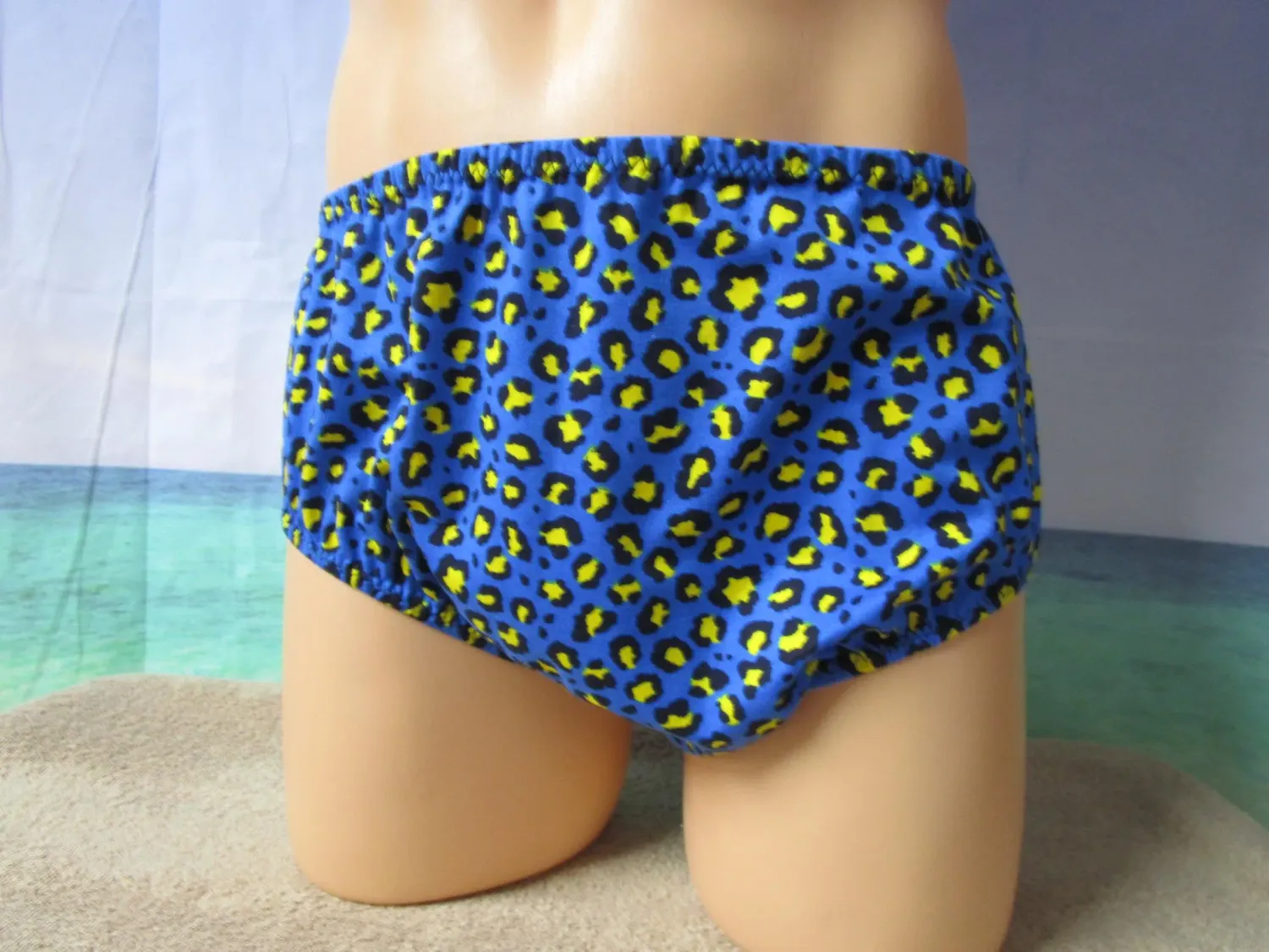 Brushed Knit Prints Classic Rear Brief, Medium Man Front