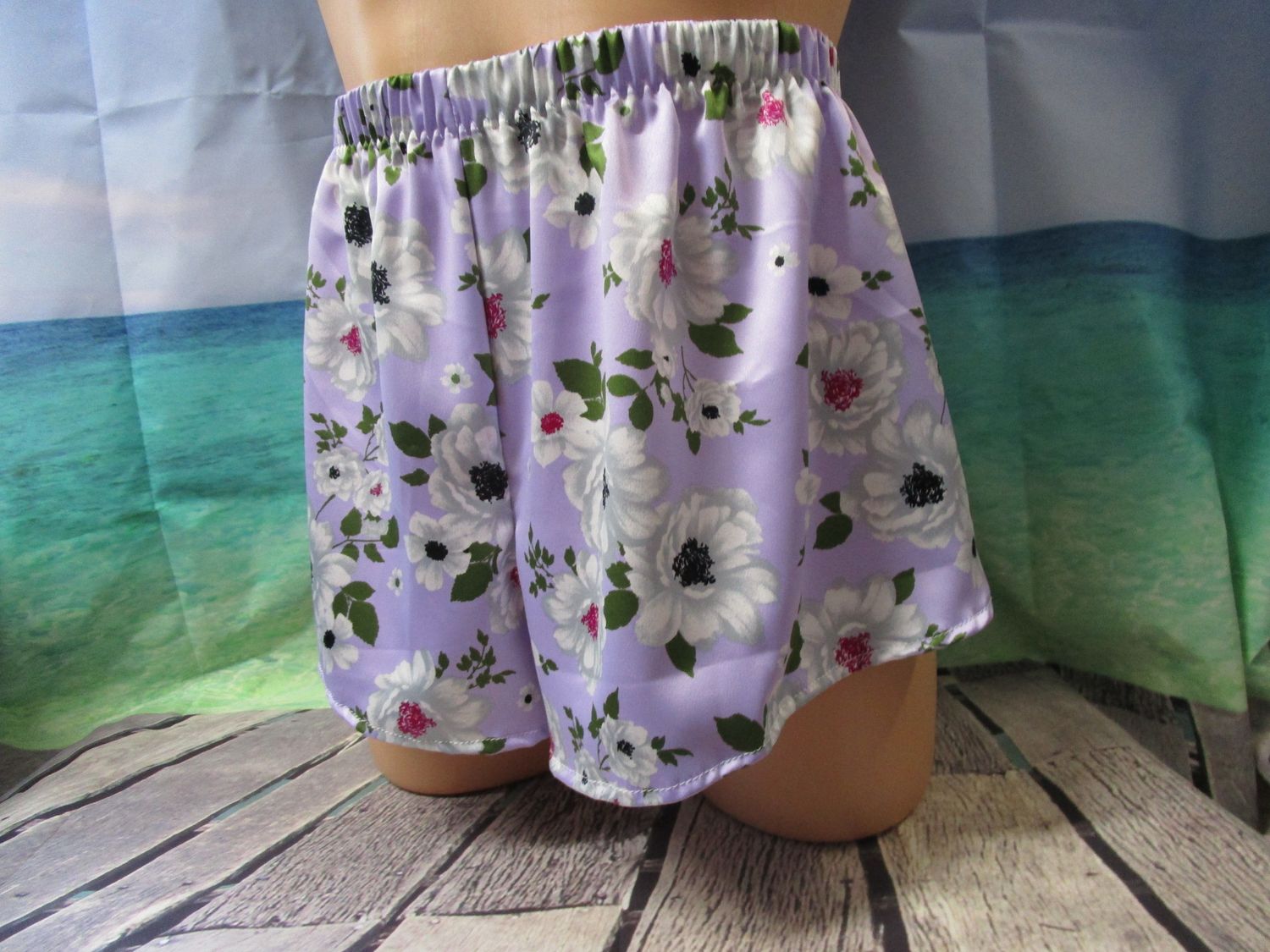 Cotton Knit Prints Boxer Shorts for Men, 2-6&quot; Inseam