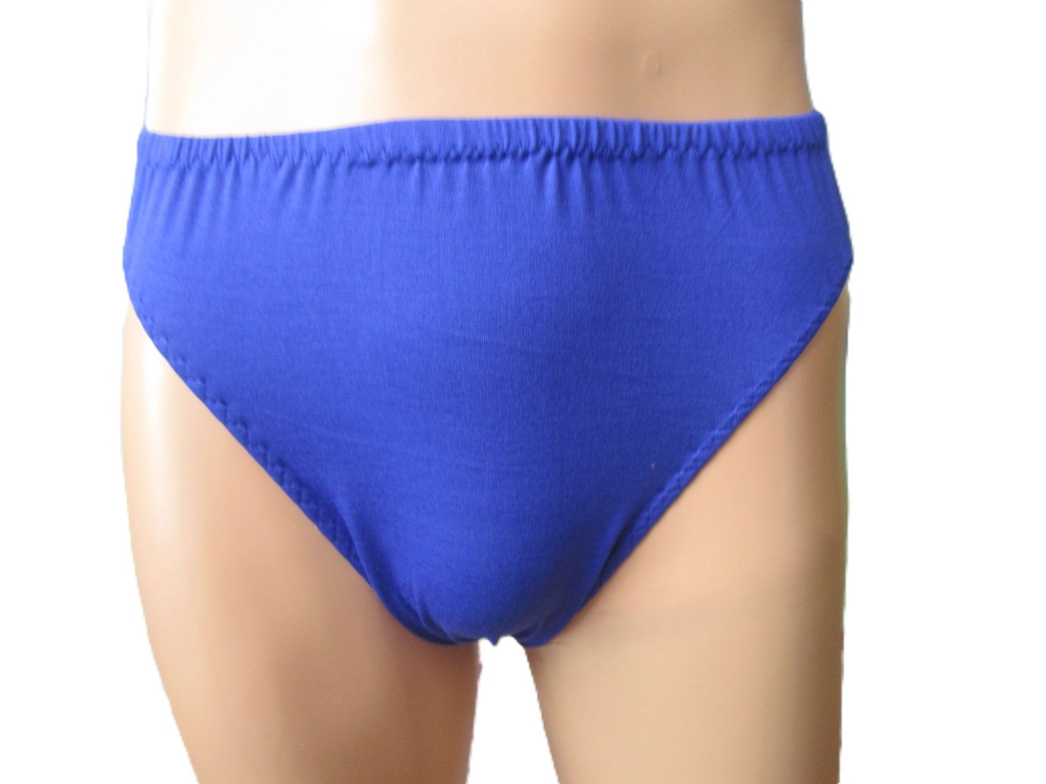 Nylon Spandex French Cut High Leg Panty, Medium Man Front