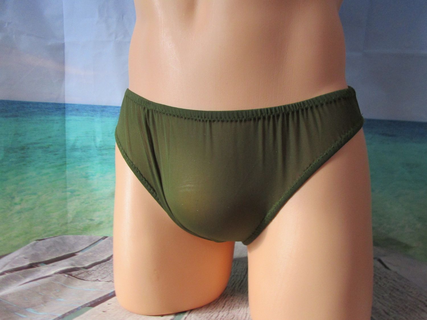 Power Mesh Bikini, Medium Man Front