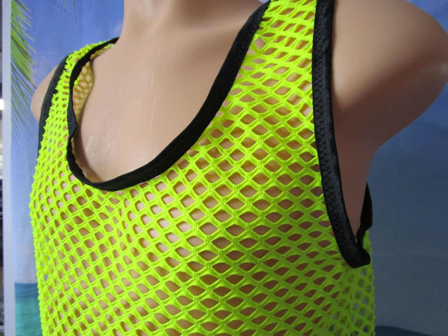 Cabaret Mesh, Tank Top, FOE Trim