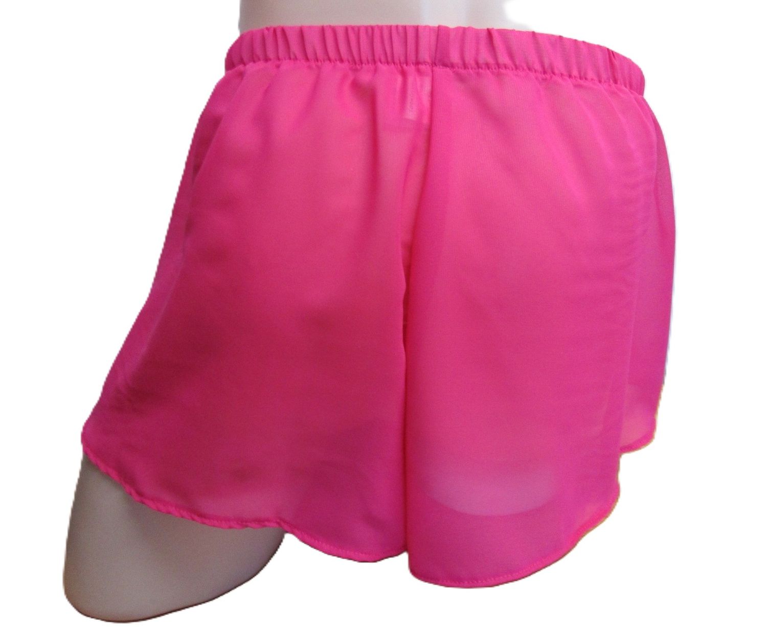 Peachskin Open Side Shorts for Men, sexy shorts, 1.5 - 5&quot; Inseam