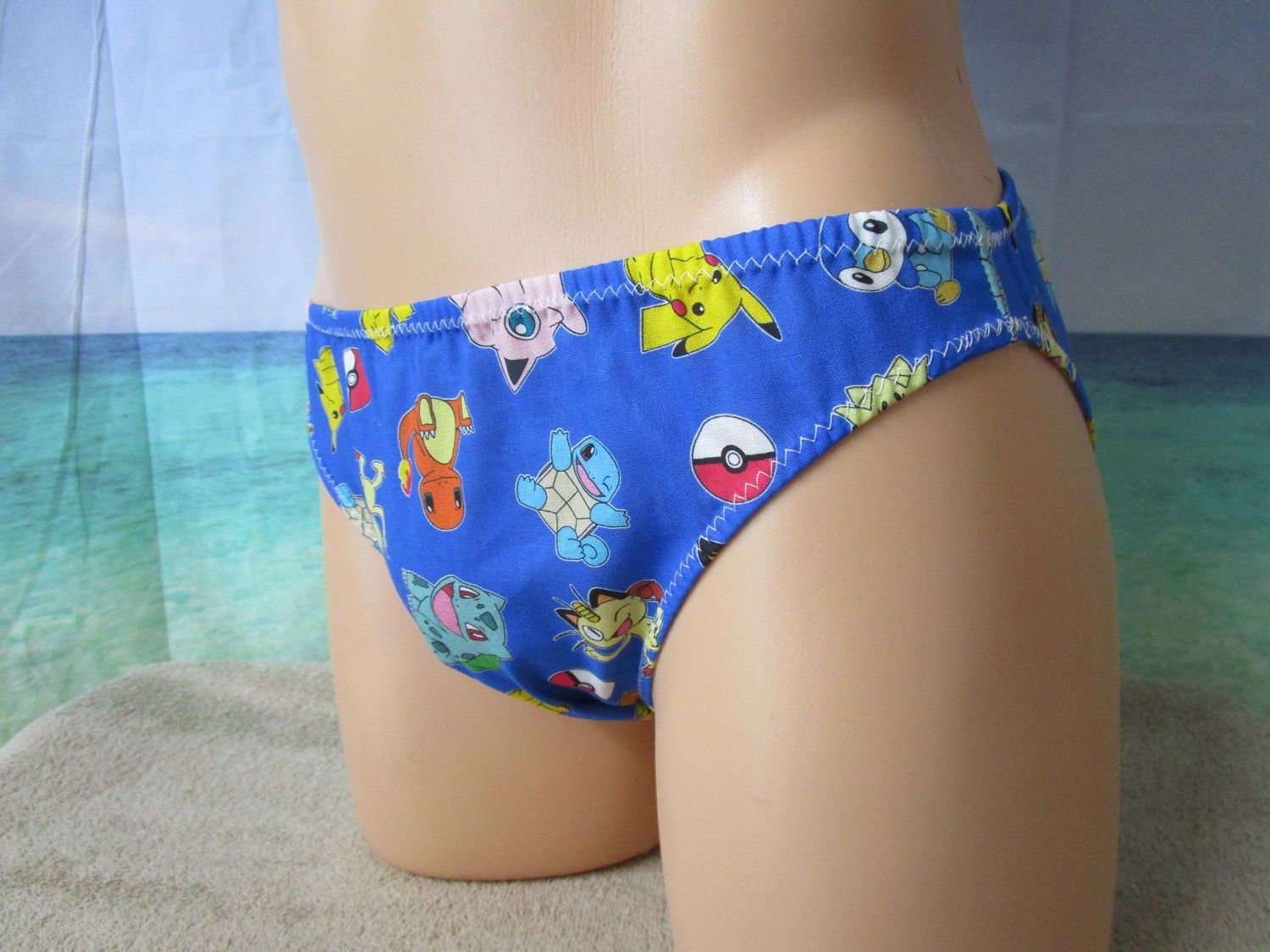 Juvenile Cotton Bikini, Medium Man Front
