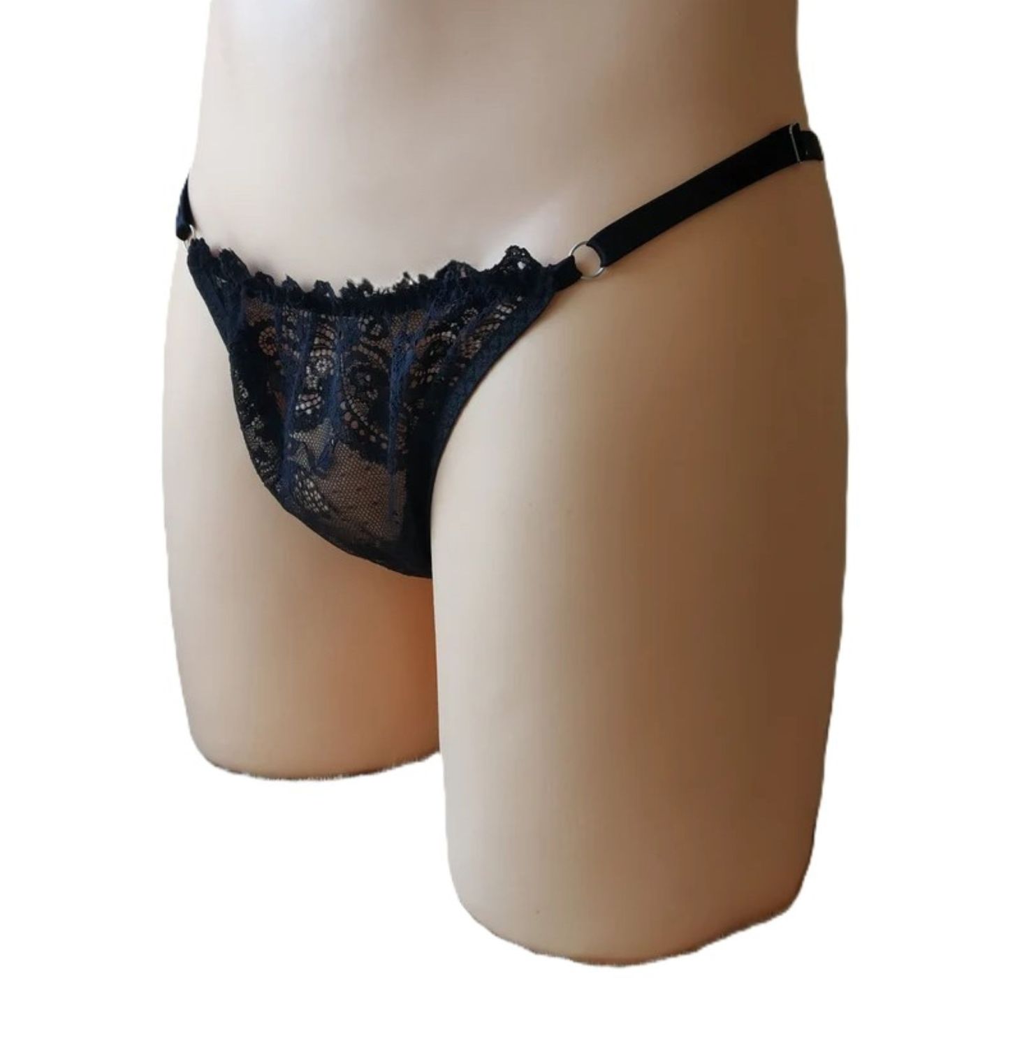 Lace G-String for Dancers and strippers. Adjustable  Waist Strap