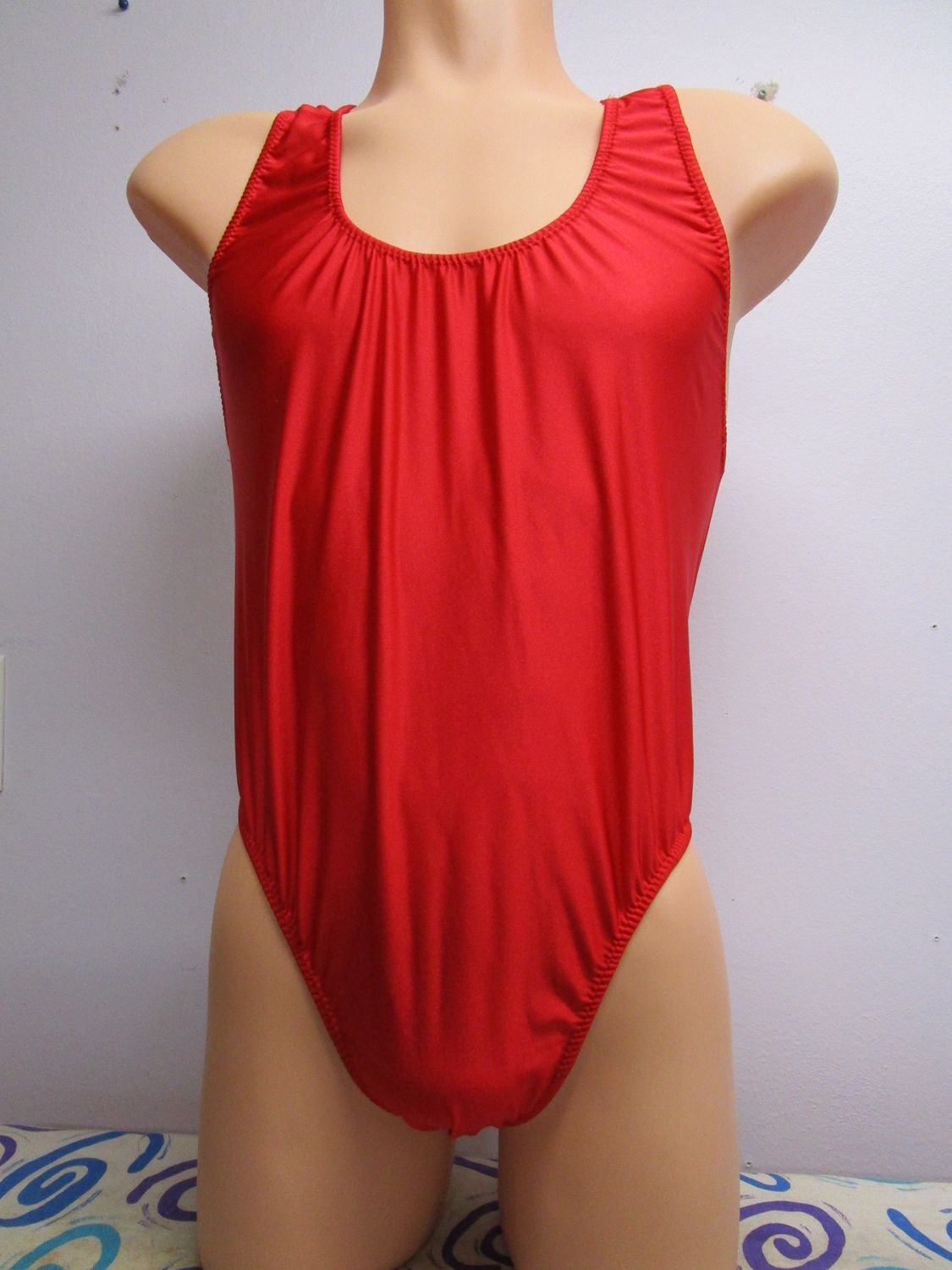 Brushed Knit Adult Racer Back Leotard, 3 Styles