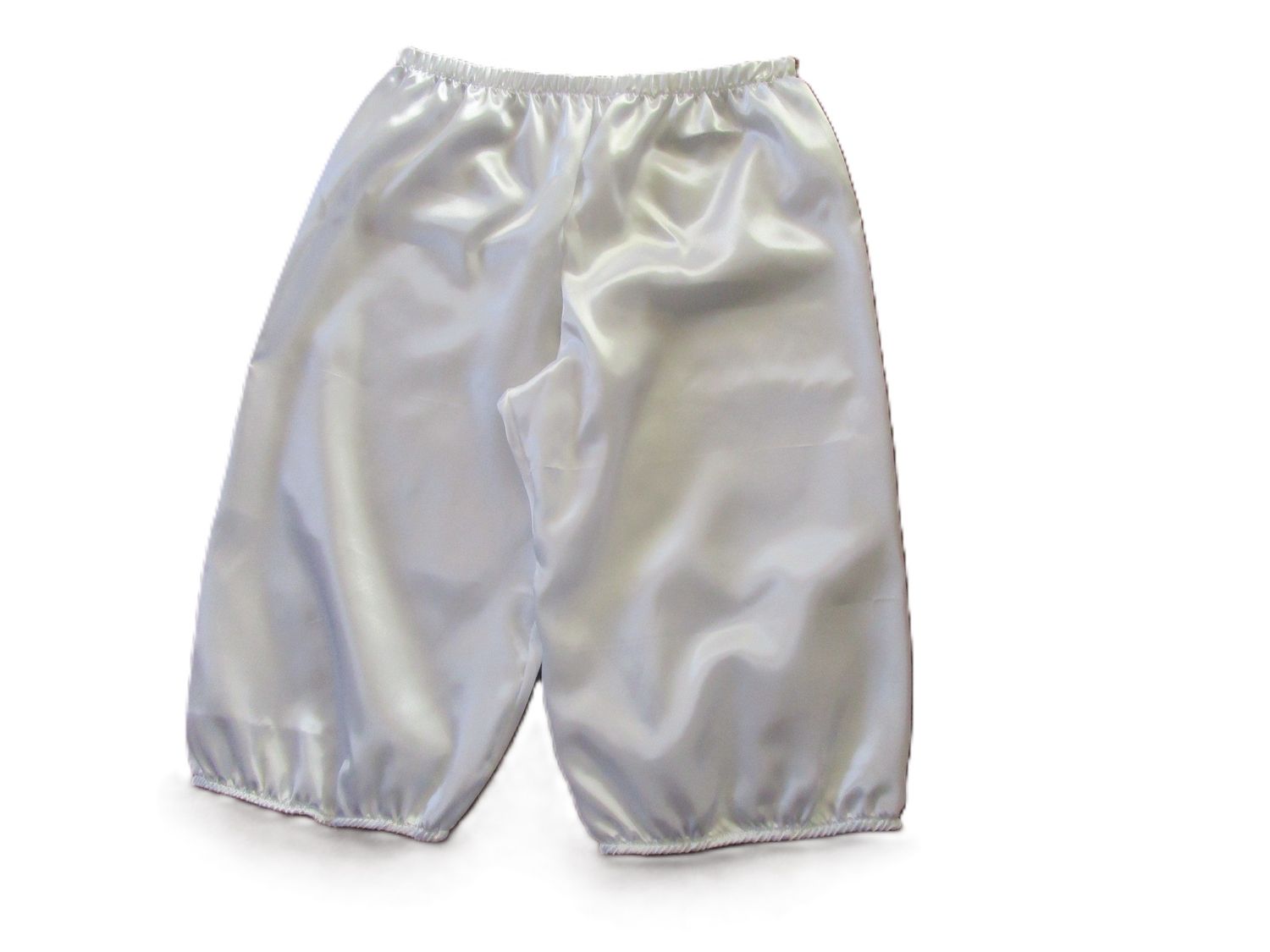 Satin Bloomers for Men, 6-10&quot; Inseam, Knickers, Elastic Hem