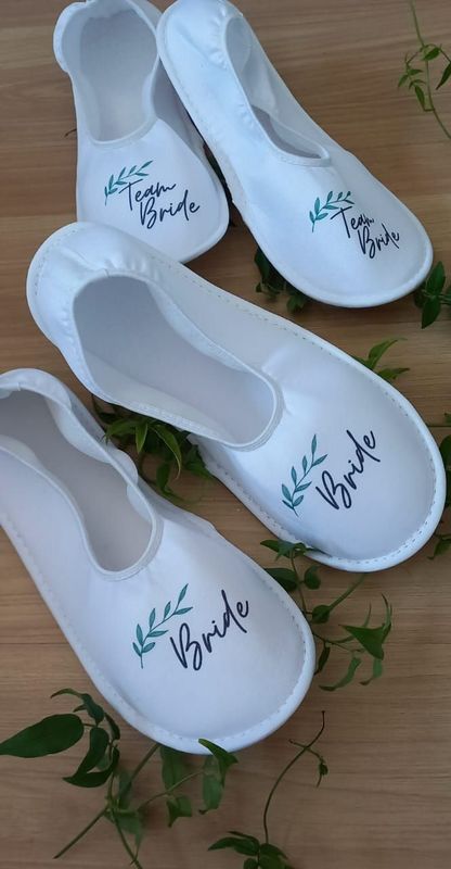 Badanas para novias y damas de honor