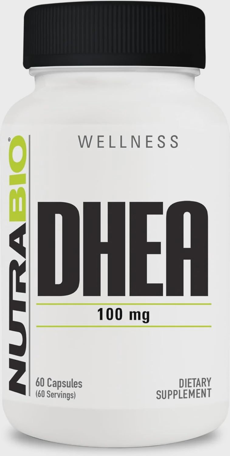 NutraBio - DHEA 100mg 100 Capsules