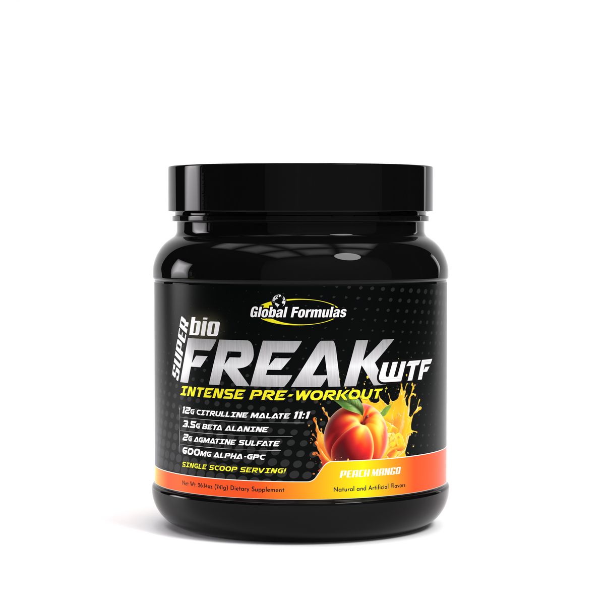 Super Bio Freak, Flavor: Peach Mango