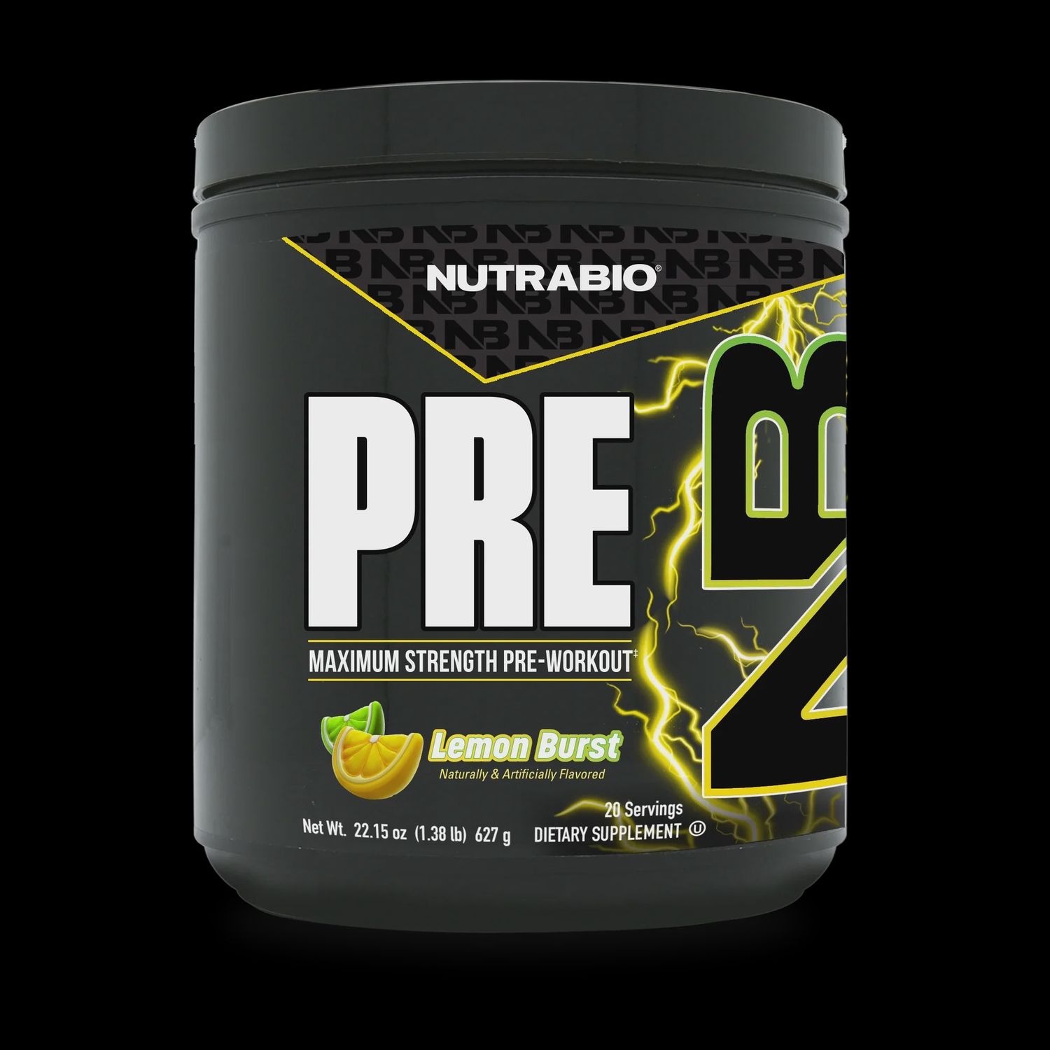 Nutrabio Maximum Strength PRE Nutrabio Maximum Strength PRE, Flavor: Lemon Burst