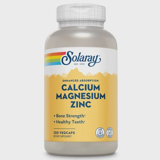 Calcium Magnesium Zinc, Size: Cal Mag Zinc (100 veg caps)